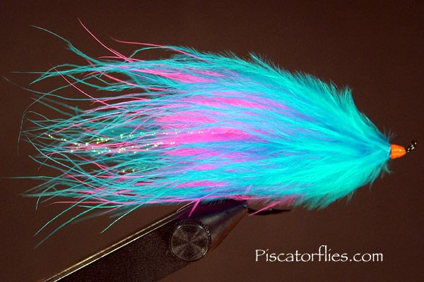 Alaskabou Flies 6 Fly Chum Candy Steelhead Salmon #2  