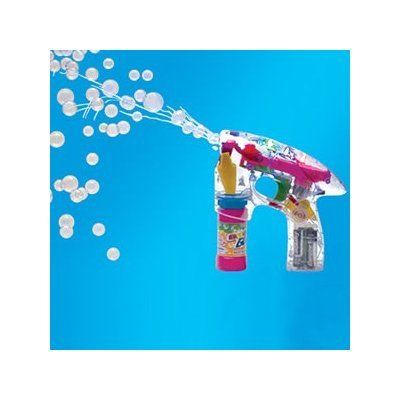 Flasing Bubble Gun With Lights Plus Sound Affects  