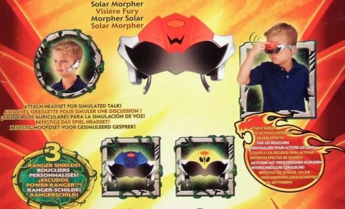 Power Rangers Jungle Fury Solar Morpher NEW BNIB BanDai #30101  