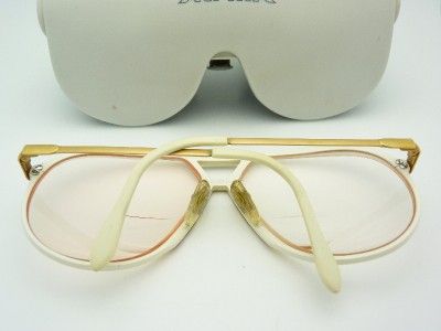 Alpina Vintage M1 Aviator Prescription Sunglasses White With Multi 