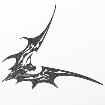 Vinyl Bat Decal Sticker Dracula Vampire Batman KRWXR  