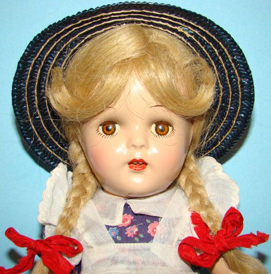 McGuffey Ana Compo Doll Tagged C1937 Madame Alexander  