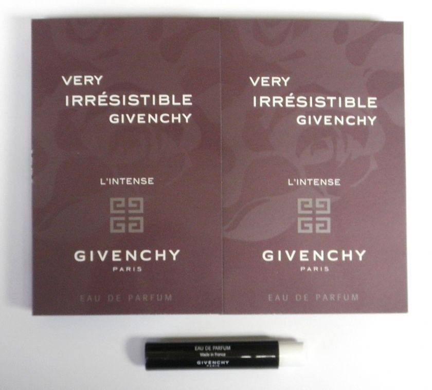 Givenchy Very Irresistible Intense EDP .03oz Sample x2  