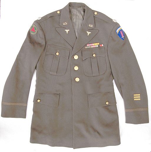 WWII US Army 13th Corp Medical Officer Tunic  