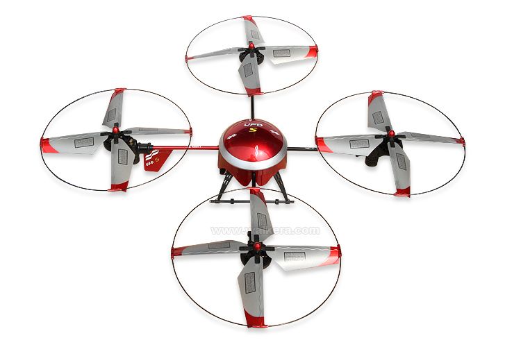 2011 NEW Version Walkera Camera RC UFO 5 with 6 Axis Gyro w/Devo7 Tx 