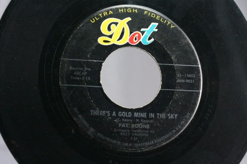 45 LP Record Pat Boone Remember Youre Mine Ultra Hi Fi  