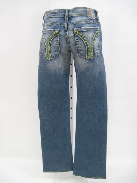 CHIP & PEPPER Light Blue Stone Wash Denim Jeans Sz 25  