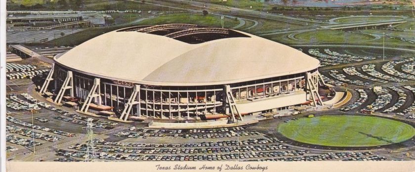 Texas Stadium HOme of Dallas Cowboys photo XL Postcard  