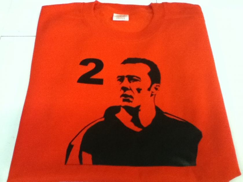 LEE DIXON ARSENAL/GOONERS/GUNNERS PLAYER T SHIRT  