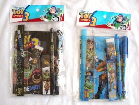 12 Toy Story 3 Disney Pixar Party Favor Stationery Set  