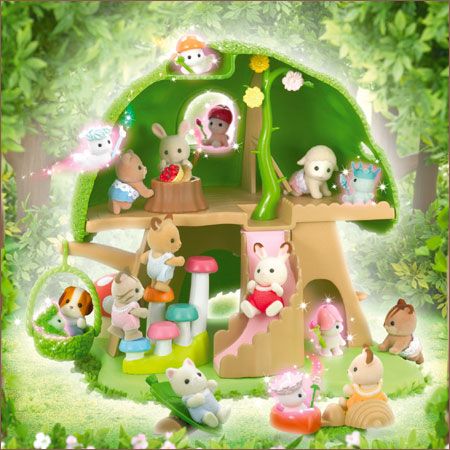 JP Sylvanian Families Fairy Tree House Set F 30  