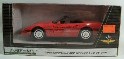 Greenlight Indianapolis 500 Offical Pace Car 1986 Red Corvette MIB 1 