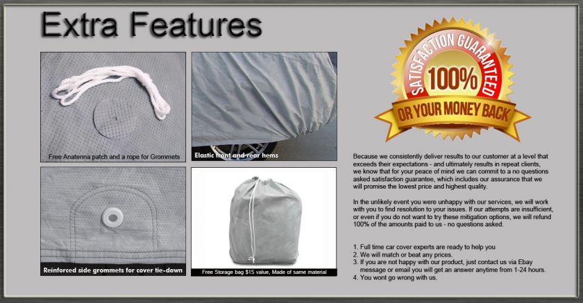 Full Car cover Lincoln Town Car 1978 1979 1980  