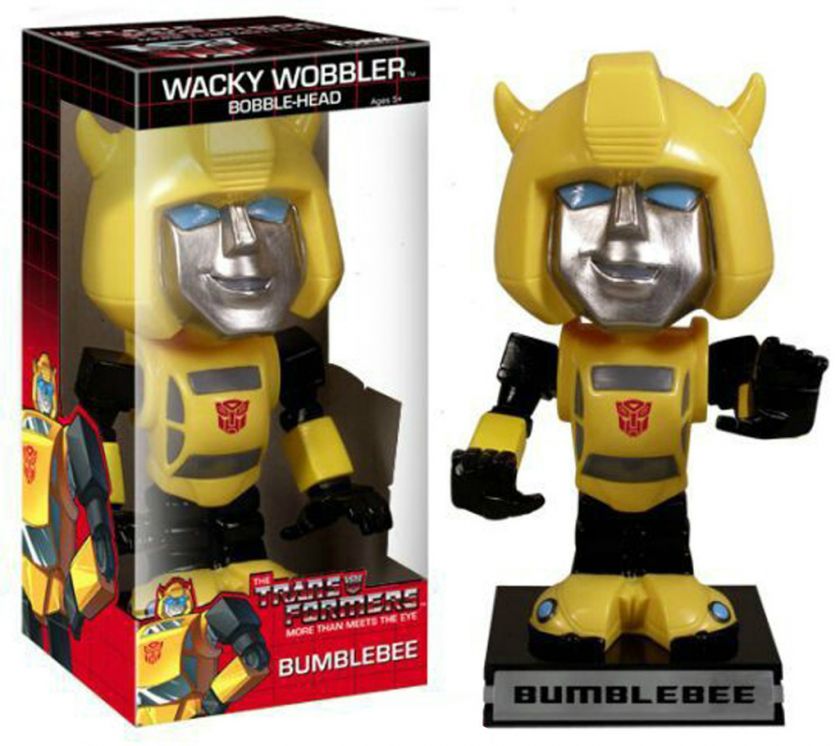 Transformers Bumblebee Cartoon Funko Bobblehead MIB NEW  