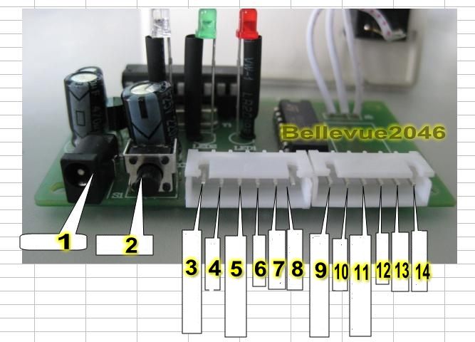 Reversible L293D Dual Motor Driver Controller AT89C2051 * CW CCW for 