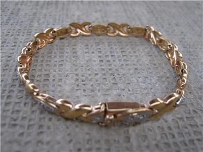 Vintage Sterling Silver 925 DBJ Bracelet  