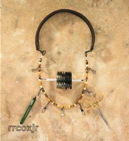   FORK FLY FISHING LANYARD W/ACC CLIPS&TIPPET BAR 892580000972  