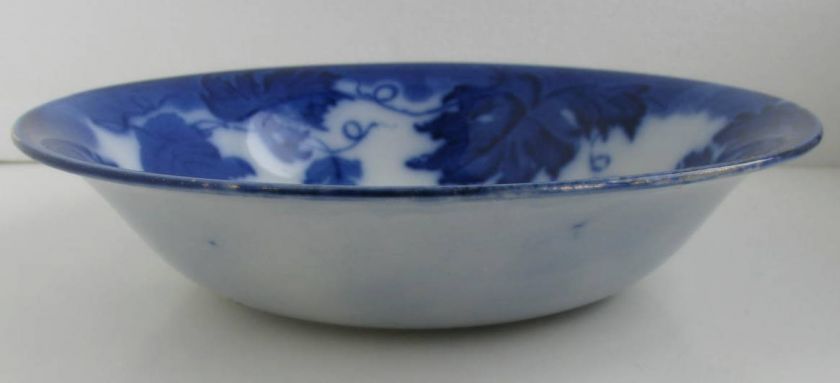 Grimwades, Vines, Flow Blue Large Bowl, Exc.Cond.  