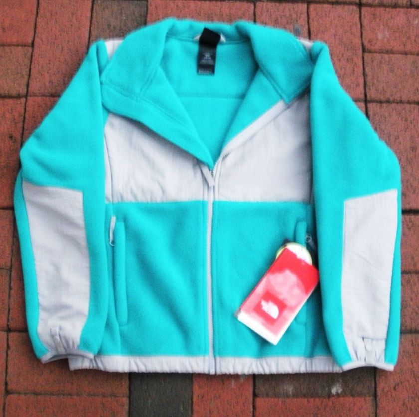 THE NORTH FACE GIRLS DENALI FLEECE JACKET S, M, L, XL  KOKOMO GREEN 