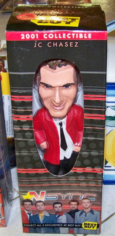 NSYNC JC CHASEZ 01 BOBBLEHEAD BEST BUY MIB/NO JUSTIN M  