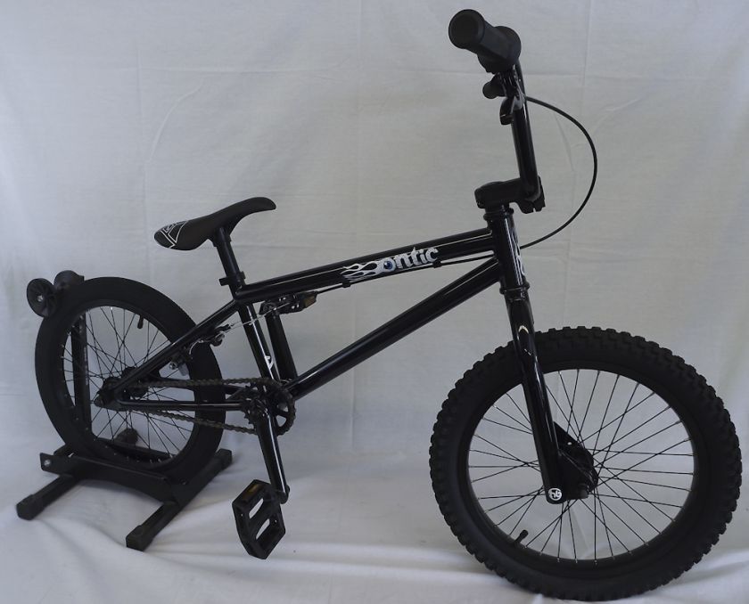 New Hoffman Bikes 2012 Ontic 18 Bmx Bike Street Park Dirt Black 