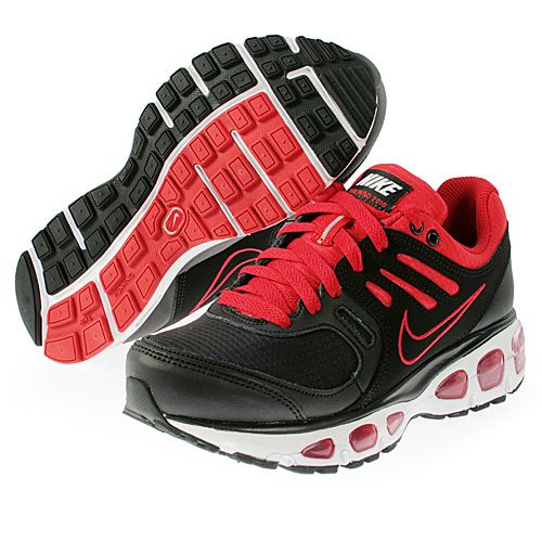 NIKE AIR MAX TAILWIND 2010 (GS) BIG KIDS Size 4.5 Black Shoes  