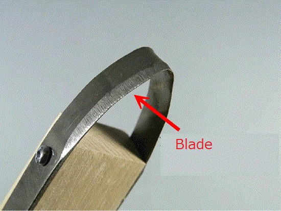 Bonsai tools KANESHIN JIN Shaver triangle blade  