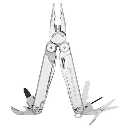 Leatherman Wave with Cap Crimper New Style Multi Tool Pliers EXCELLENT 