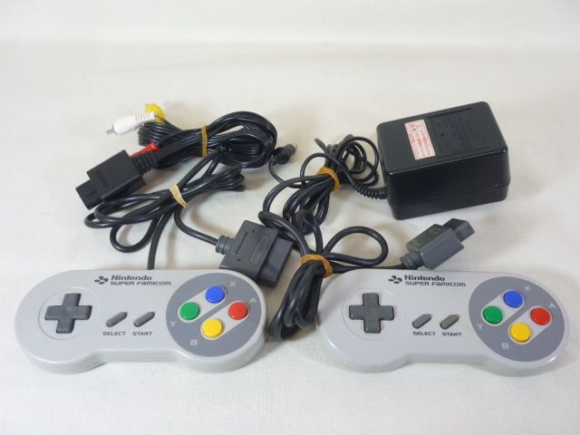 Nintendo Super Famicom Console Boxed + 5Games Import JAPAN Video Game 