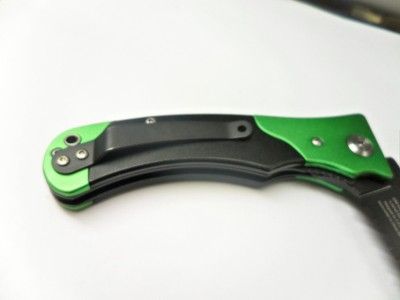 Luck O The Irish Serrated A/O Knife Green/Black 2013  