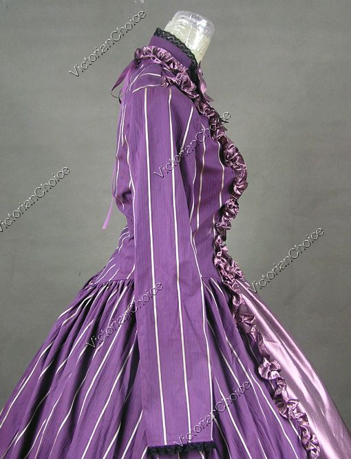 Renaissance Gothic Lolita Cotton Blend Satin Dress Ball Gown 175 L 