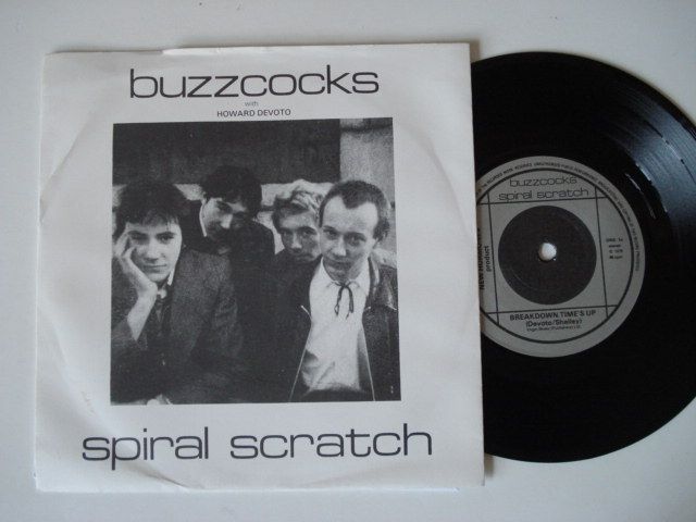 BUZZCOCKS Spiral Scratch NM  NEW HORMONES 7 EP KBD  