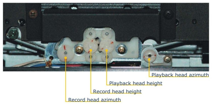 Set of Calibration & Alignment Tapes for NAKAMICHI deck  