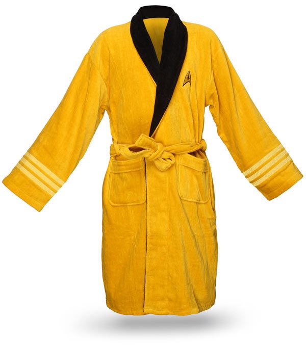 STAR TREK KIRK, SPOCK, SCOTTY BATH ROBES, FREE USA SHIP  