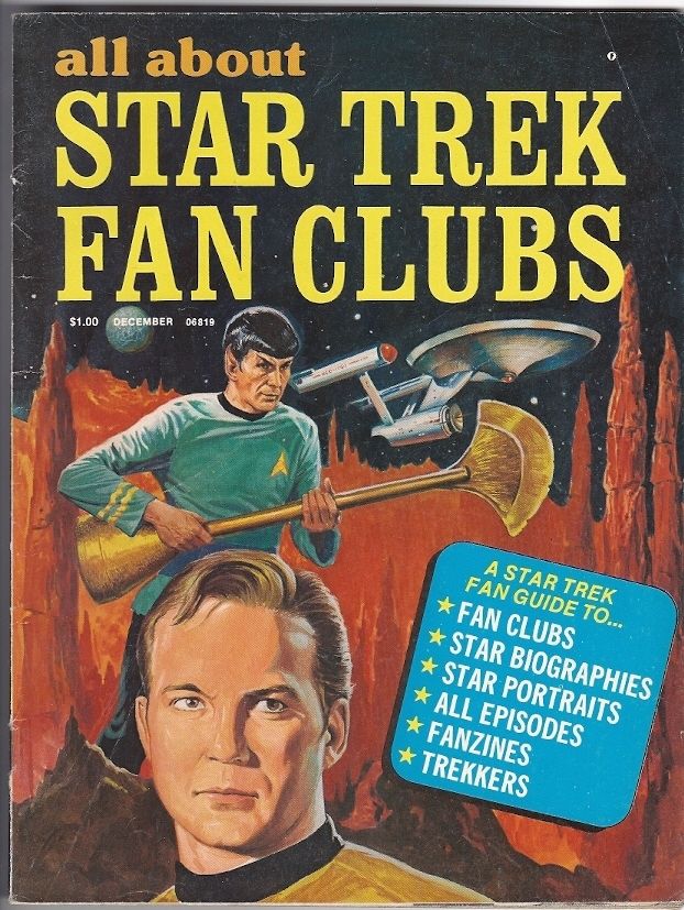 Star Trek Fan Clubs All About December 1976 1st Issue  