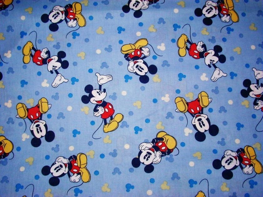 MICKEY MOUSE BLUE NURSE SCRUB TOP  