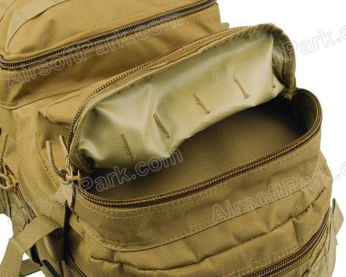 Molle Tactical Assault Hiking Hunting Backpack Bag Tan  