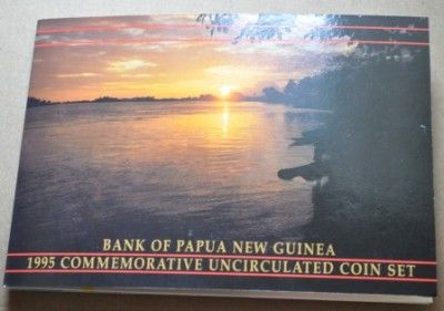 Crocs and Birds 1995 Papua New Guinea 6 Pc Mint Set  