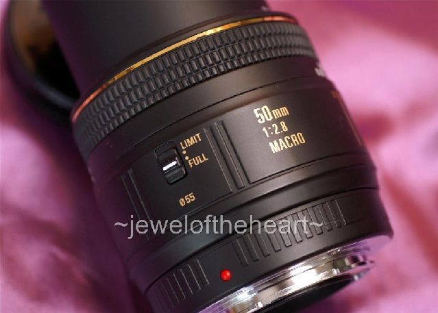 Quantaray 50mm Macro Lens Sony A200 A230 A300 A330 A350 A390 A500 A550 