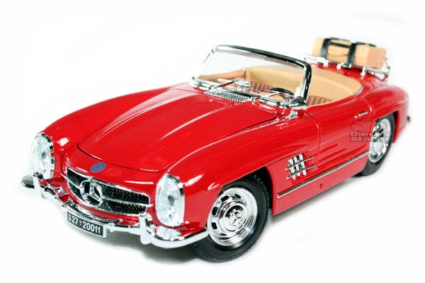 1957 MERCEDES BENZ 300 SL TOURING 1/18 DIE CAST RED NEW  