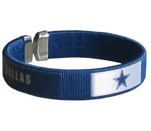 DALLAS COWBOYS FAN BAND BRACELET ~ NFL ~ GO COWBOYS  