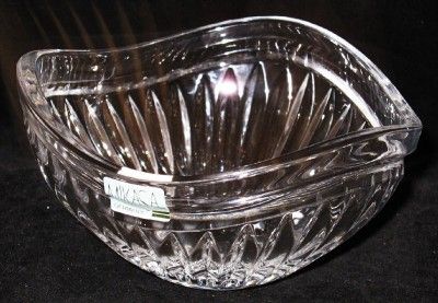 Mikasa CIMARRON Triangular Crystal Bowl  