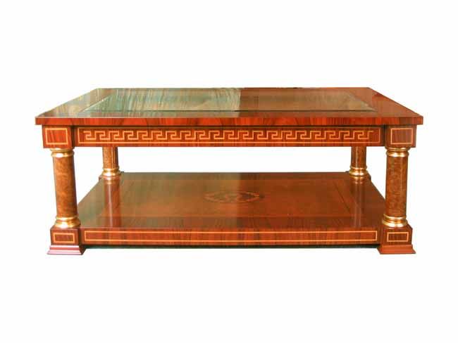 Sandalwood Classic Grecian Coffee Table  