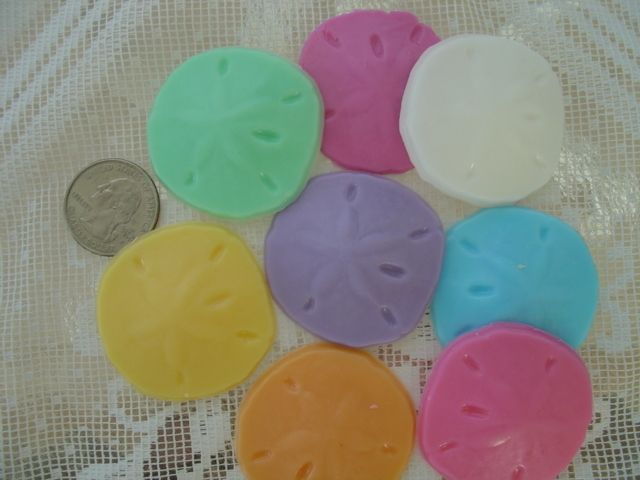 50 Sand Dollar Soap Favors Wedding Bridal Shower  