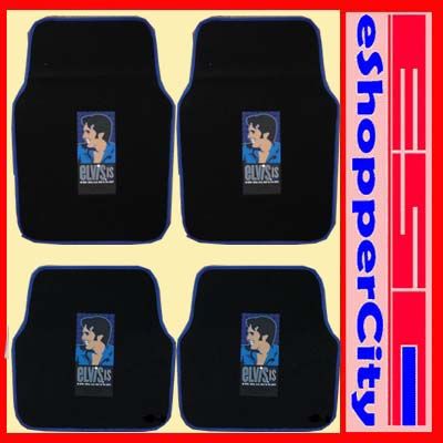 Elvis Presley PVC Car Floor Mats 4pcs Set  