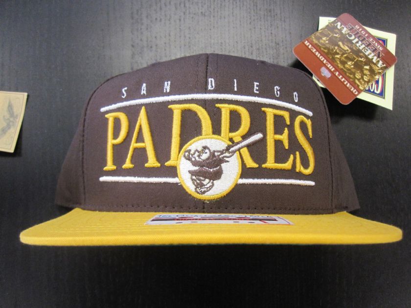 MLB American Needle San Diego Padres Gatekeeper Retro Throwback