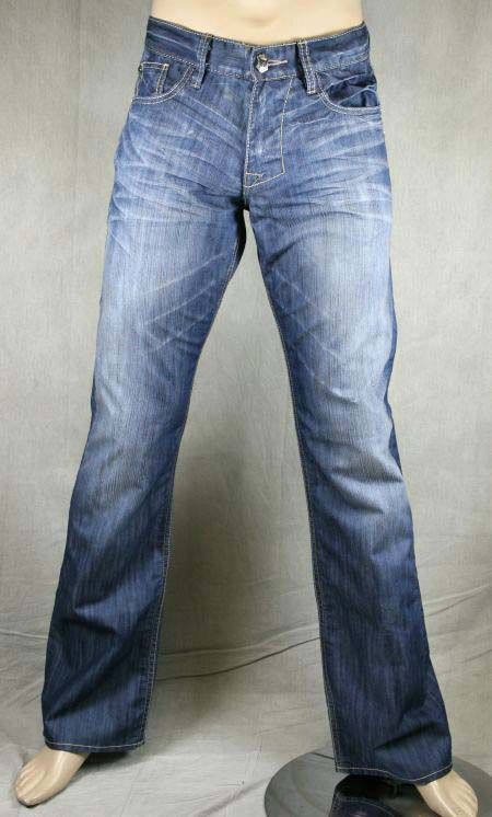 Monarchy Mens Jeans God Speed khaki SOUTASH tear NWT  