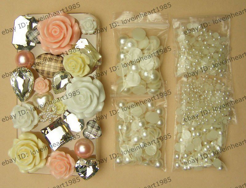   Style DIY Mobile Phone iphone Shell Deco Den Kit,  