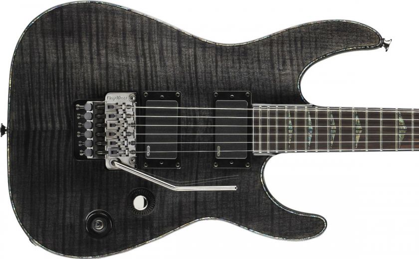 NEW Charvel Desolation™ DX 1 FR Trans Black Flametop Floyd Rose 