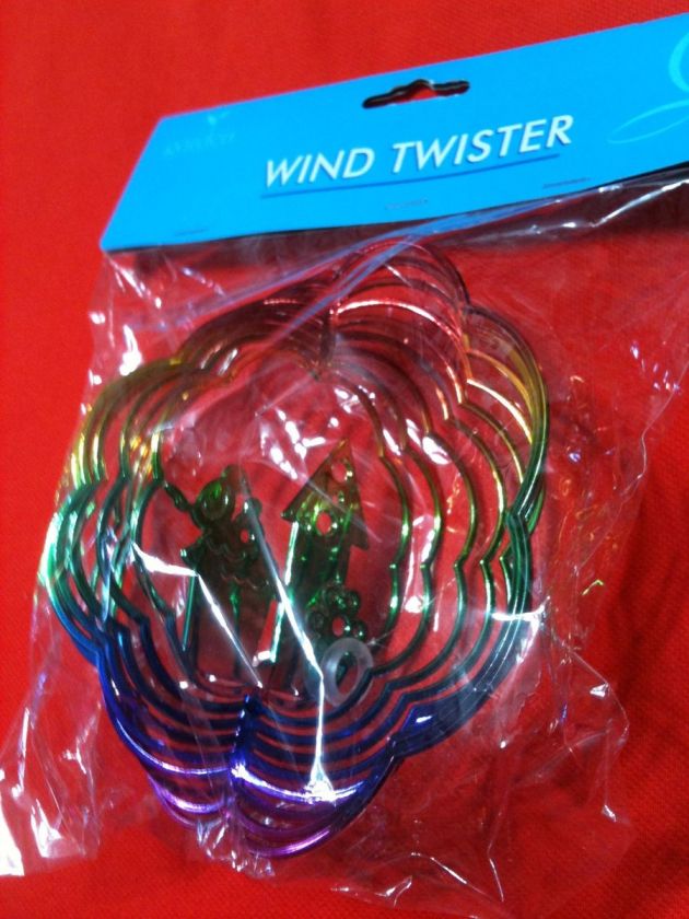 013 WIND TWISTER SPINNER GARDEN YARD MOBILE BIRD NEW  